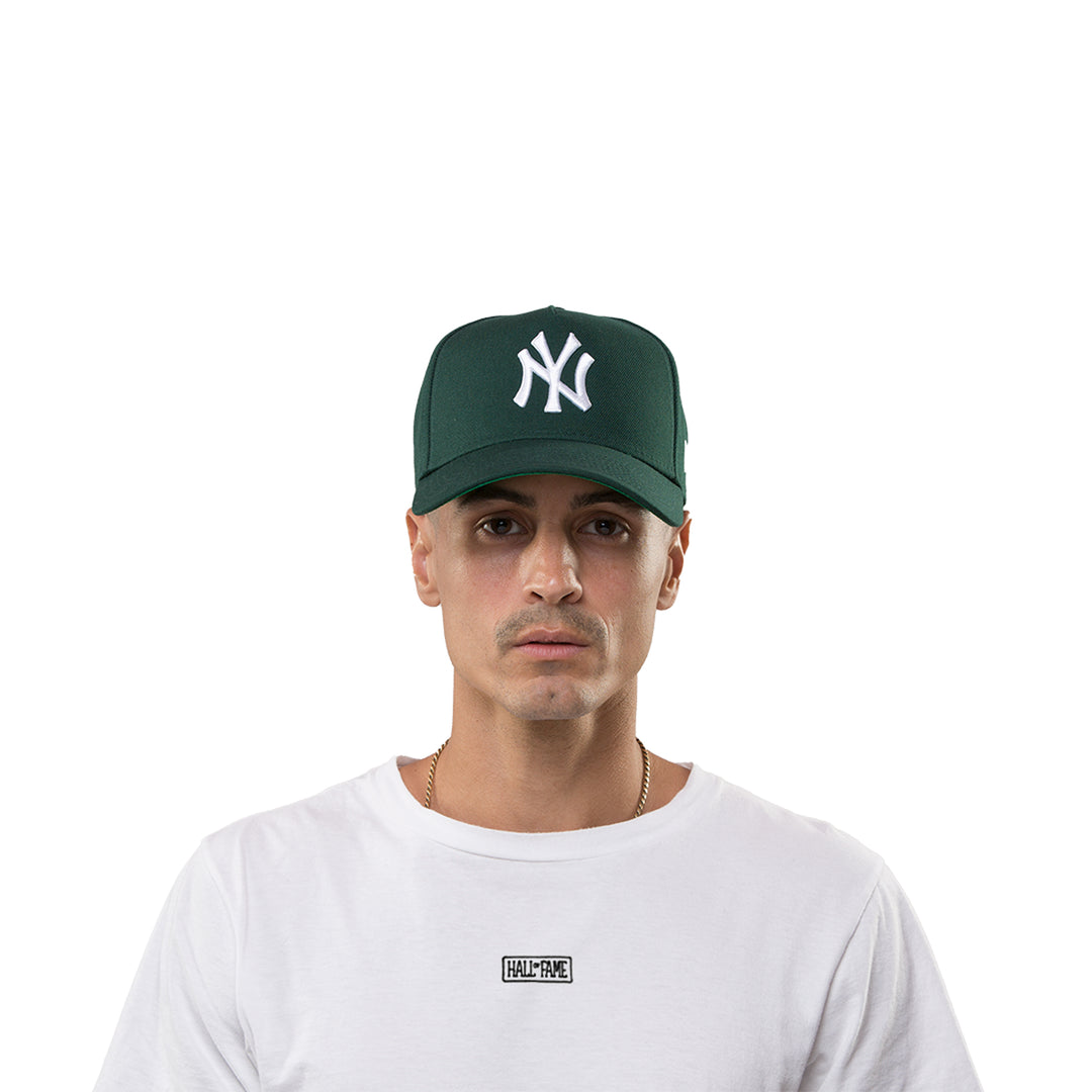 Green yankee baseball cap Clearance