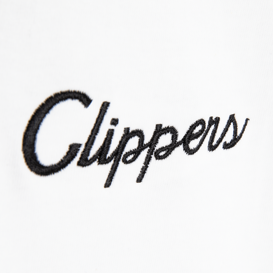 Script Tee Clippers White