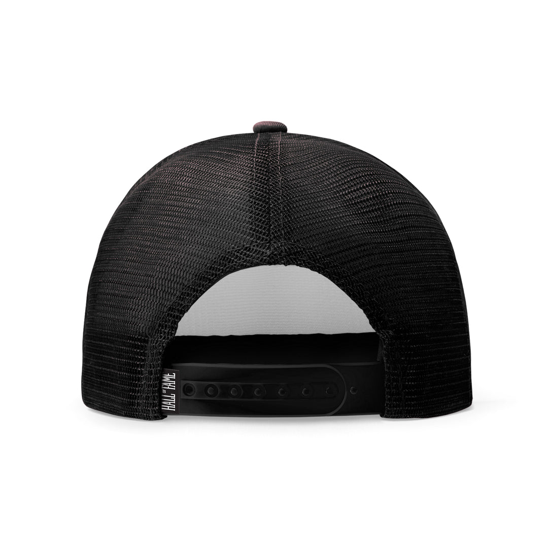 Hall Of Fame Ball Head Trucker Hat Black Hall of Fame