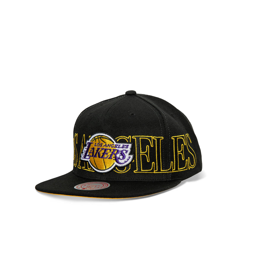 Mitchell & Ness NBA Winner Circle Snapback Lakers Black