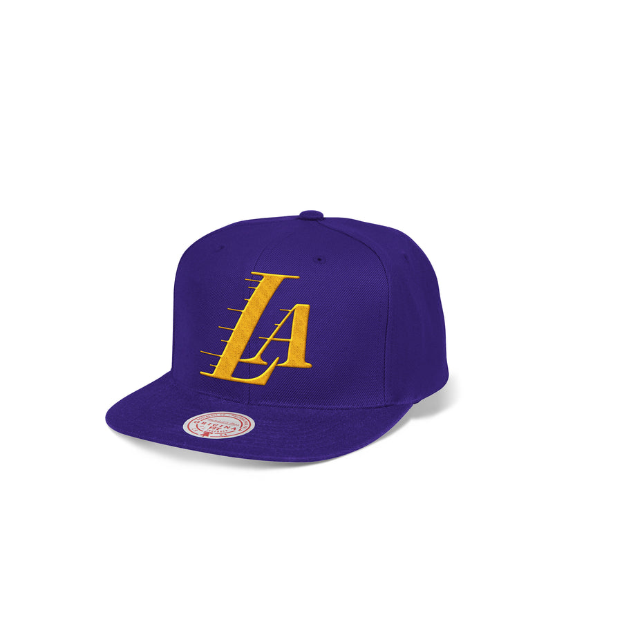 Mitchell & Ness NBA Logo Remix Snapback HWC Lakers Purple