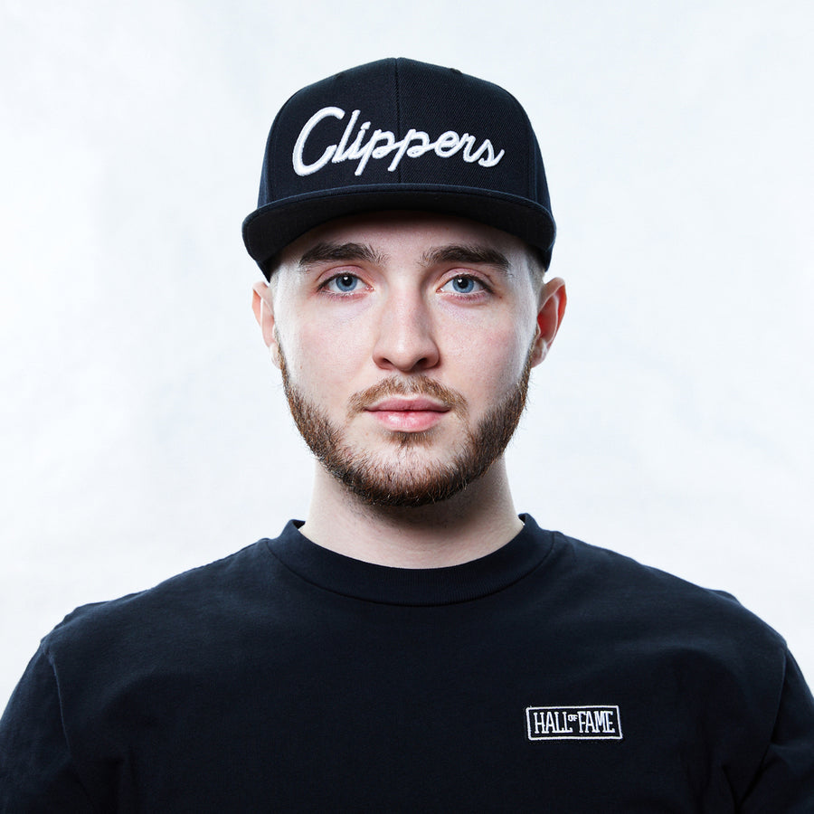 Hall Of Fame L.A. Clippers Script Snapback Black