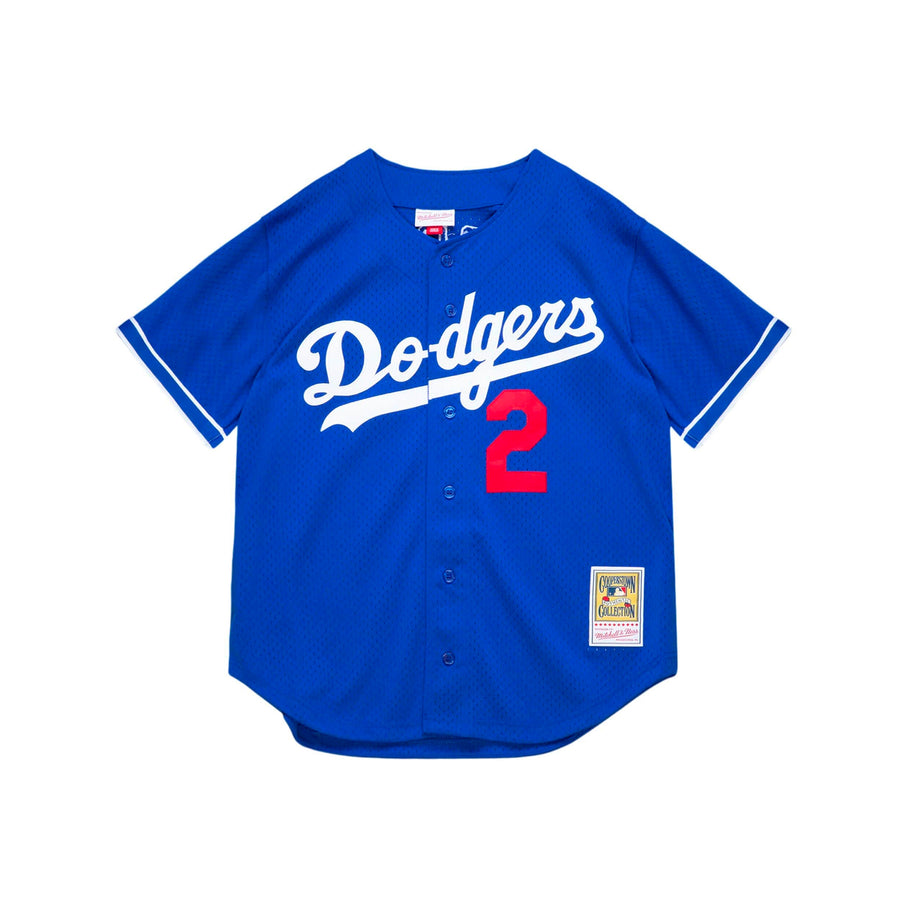 Mitchell & Ness Authentic Tommy Lasorda Los Angeles Dodgers 1995 Button Front Jersey
