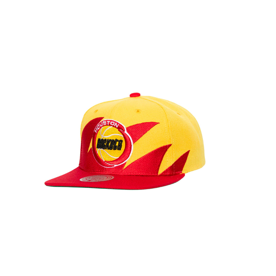 Mitchell & Ness Sharktooth Snapback HWC Houston Rockets