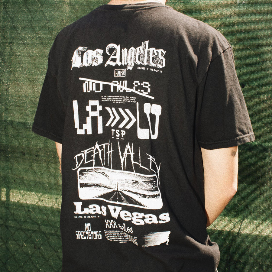 Hall Of Fame & The Speed Project LALV Tee Black
