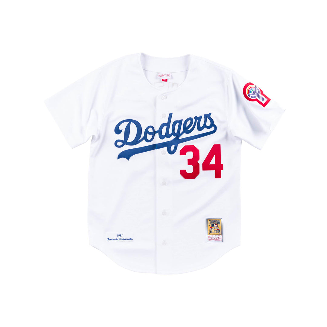 Mitchell & Ness Authentic Jersey Los Angeles Dodgers Home 1981