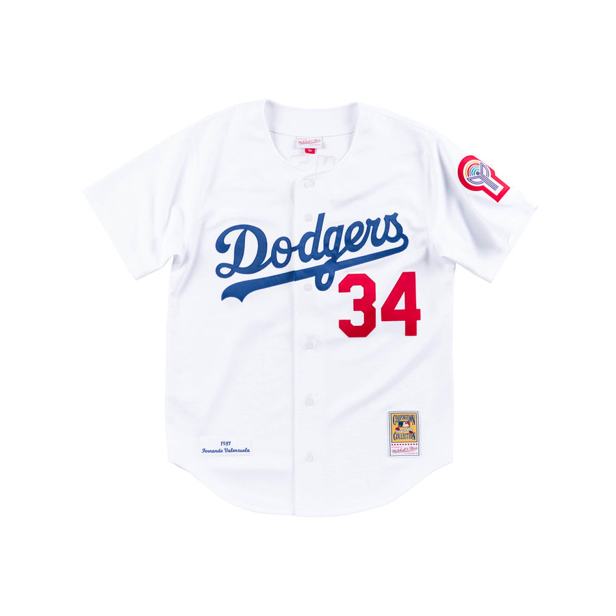 Mitchell & Ness Authentic Jersey Los Angeles Dodgers Home 1981 Fernand –  Hall of Fame