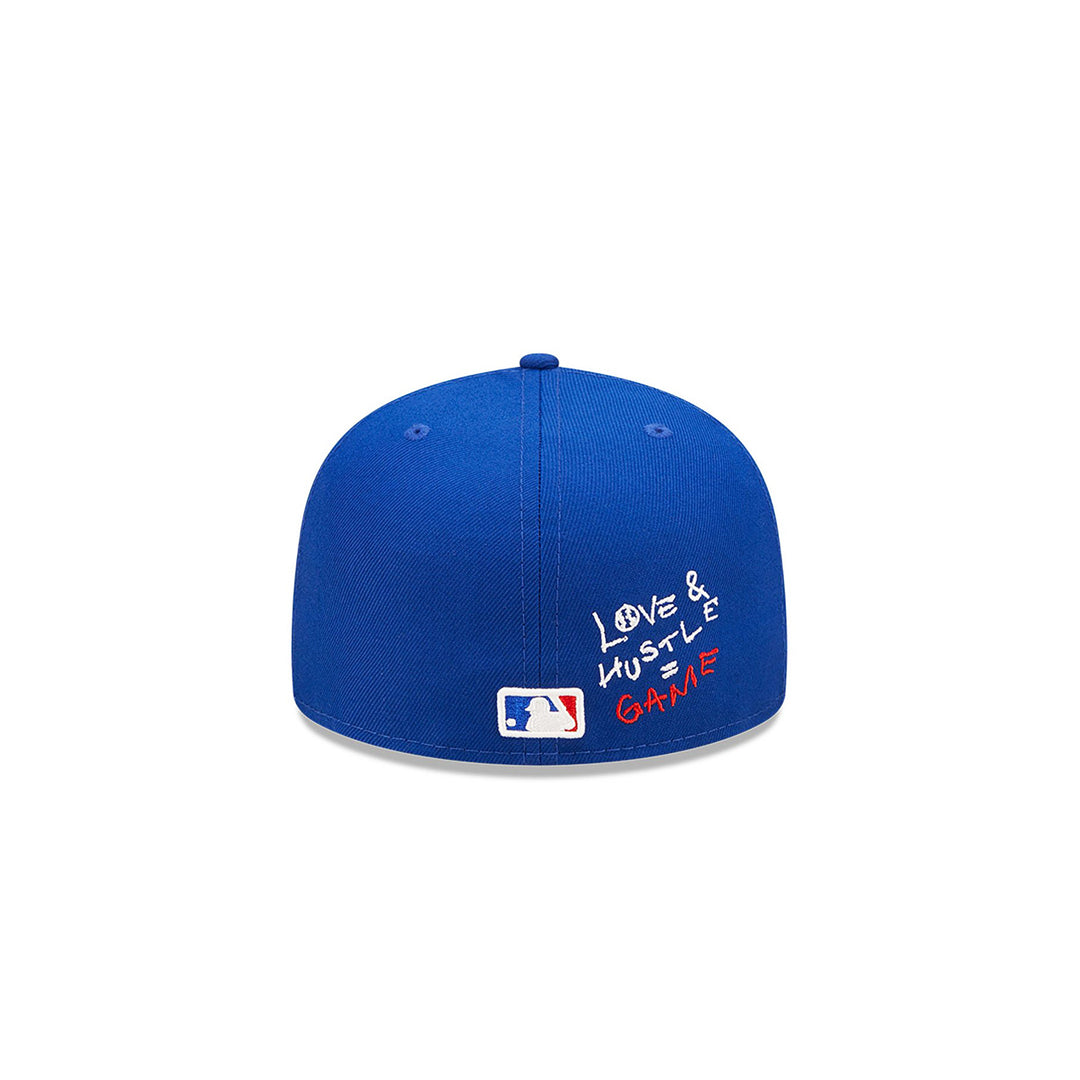 Men's New Era Blue Iowa Cubs Theme Night 59FIFTY Fitted Hat