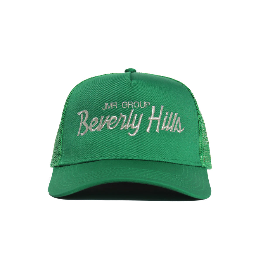 JMR Group Beverly Hills Hat Kelly Green