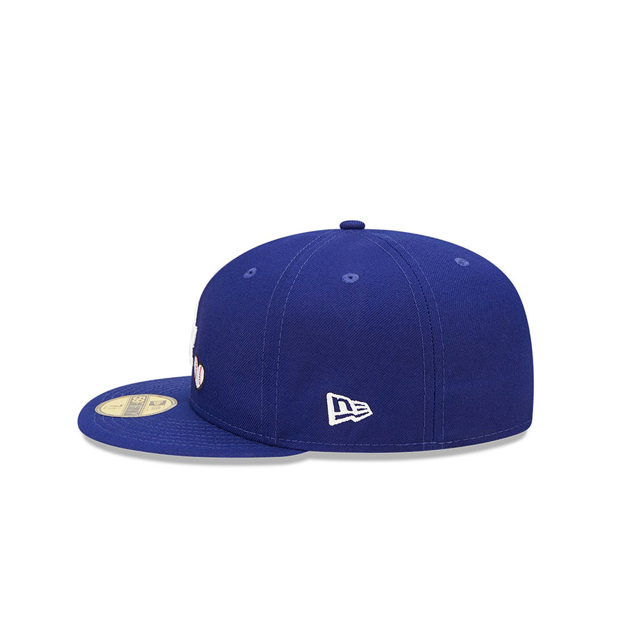 New Era Los Angeles Dodgers Team Heart 59Fifty Fitted Blue