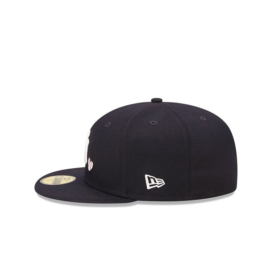New Era New York Yankees Team Heart 59Fifty Fitted Navy