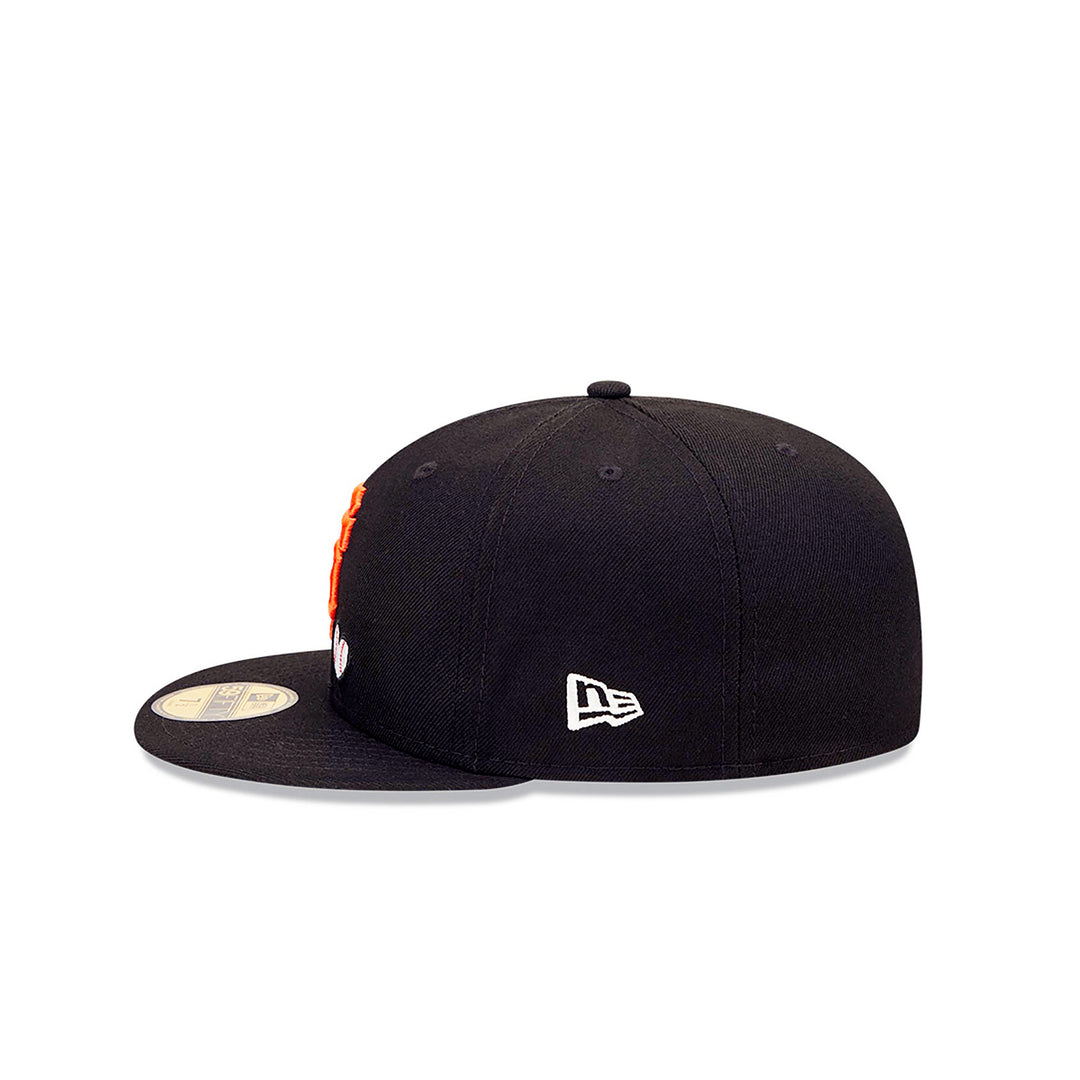 New Era San Francisco Giants Team Heart 59Fifty Fitted Black – Hall of Fame